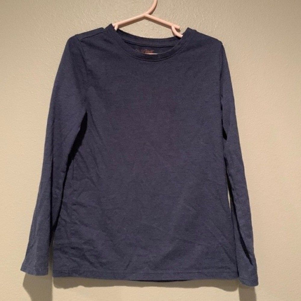 Cat & Jack Navy Long Sleeve Top